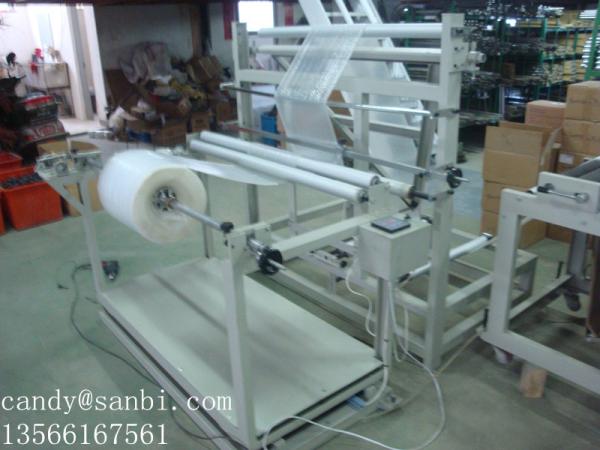 800/1000mm Bubble Film Plastic Bag Making Machine For Packing All Goods