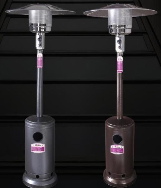 High Efficiency Mushroom Patio Heater Floor Standing Type For Garden 450-870g/Hr Flux