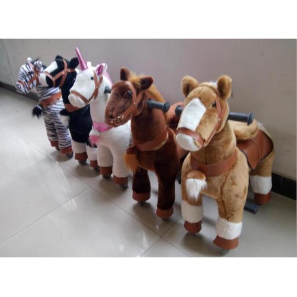 Rocking Tiger Amusement Park Equipment Mechanical Pony Kid Ridding On Walking Animal