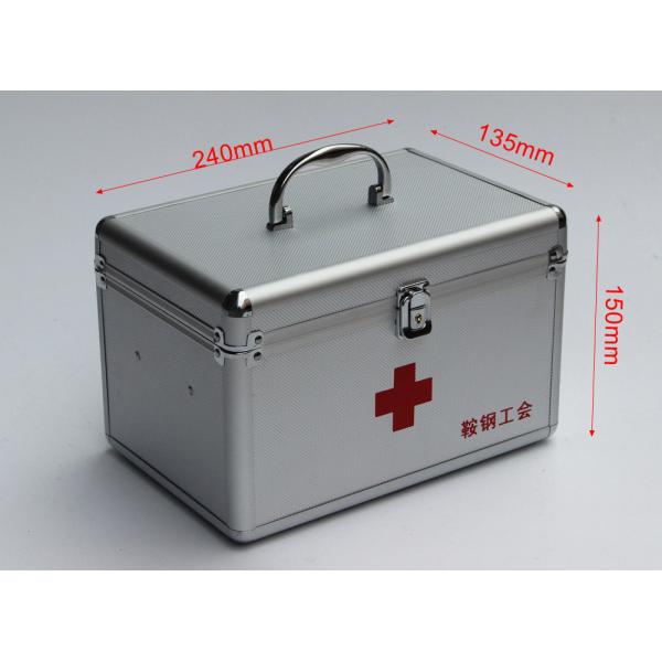 Случай скорой помощи ABS со съемным подносом для доктора медицин небольшого алюминиевого носит серебр коробки медицины