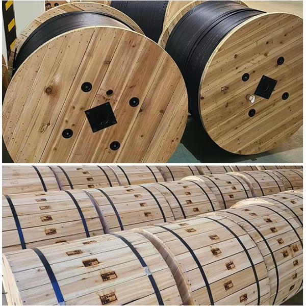 FTTH Drop Cable Indoor 1/2 cores Bow-Type FRP/Steel Прочность элемента