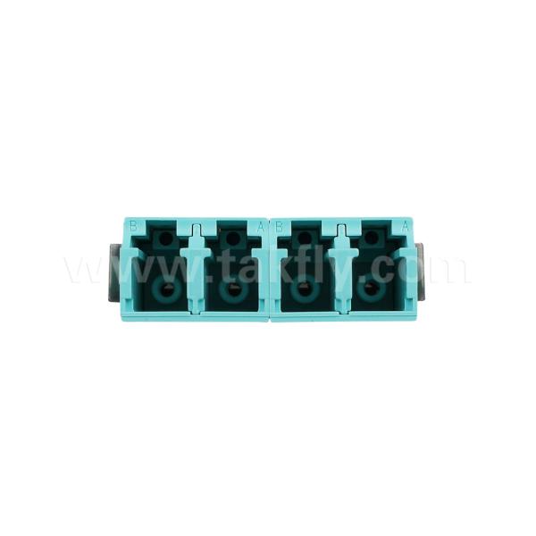 LC四重光ファイバーアダプター APC UPC マルチモード フレンズなし