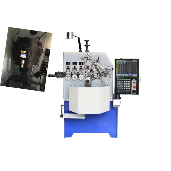 Three Axes CNC Spring Coiling Machine with 1.0-4.0mm Diameter and Taiwan CNC System