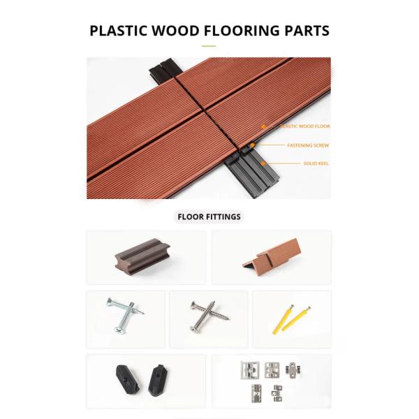 Анти- корозия WPC украшая плитка Bathroom доск панель стены 600 x 300mm 22mm Wpc на открытом воздухе