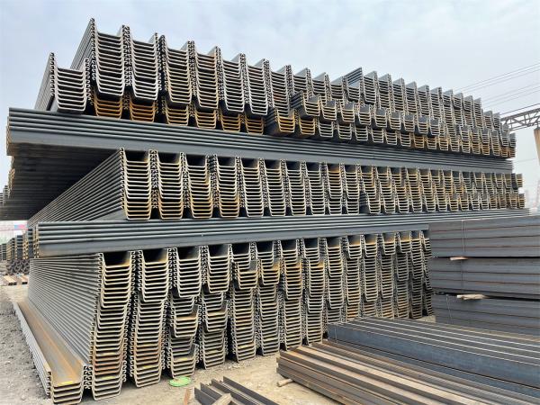 UPVC Steel Z Type Sheet Pile 457MM Width Easy Handling