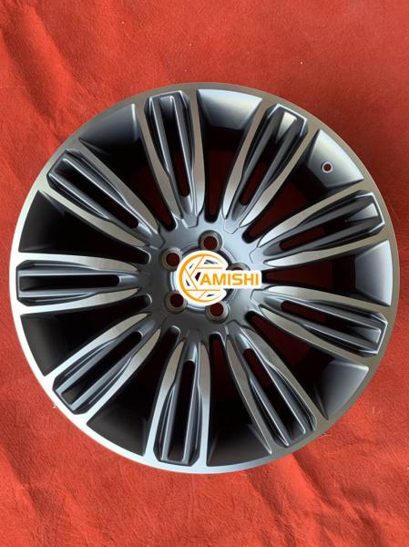 22inch Multi Spoke Rims , Grey Rims For Land Rover Lightweight