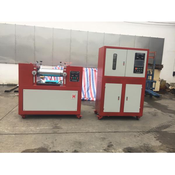 XK-400 Laboratory PVC Mixer Plastic Two Roll Rubber Mixing Mill Machine
