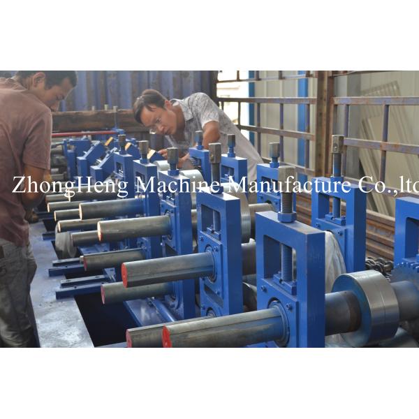 Automatic Cutting C Channel Roll Forming Machine With Non Change Shearing Device