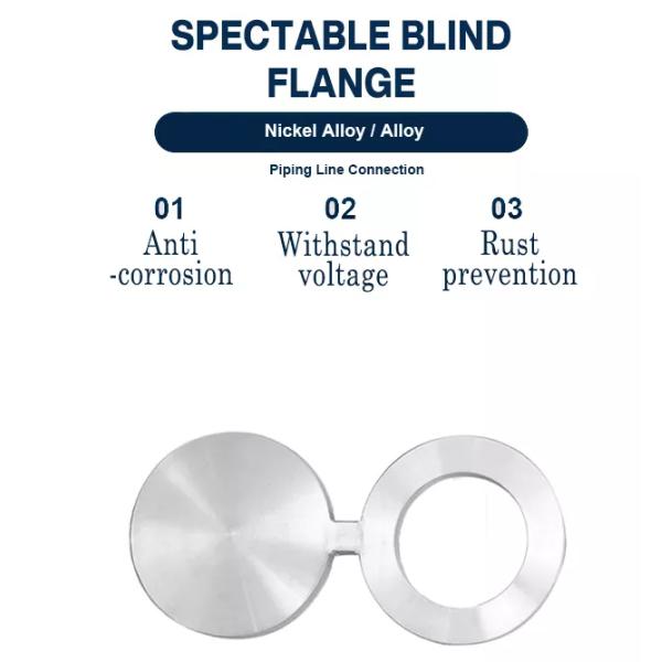 ASME B16.48 Заводская продажа из углеродистой стали Рисунок 8 Глухой фланец / Очковый глухой фланец