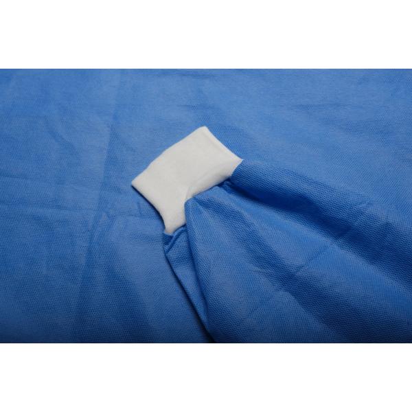 190cm 45g Water Resistant Disposable Isolation Gown