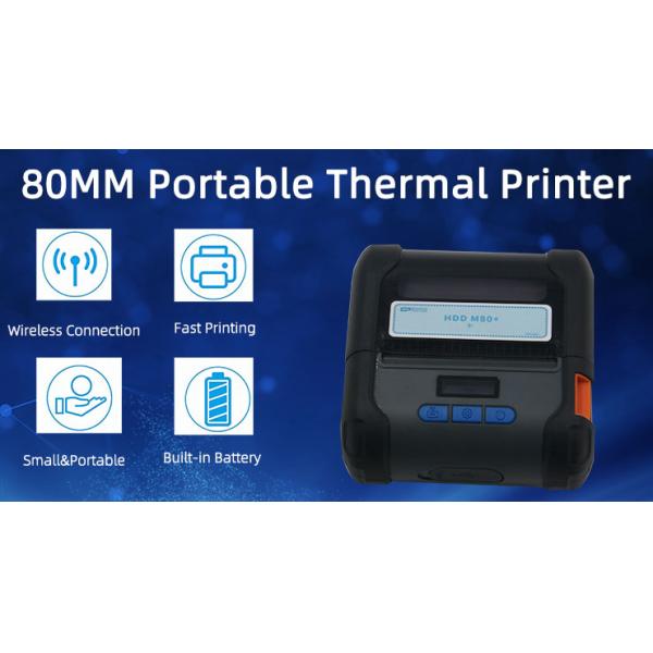 Принтер с 0,96 дюймовым OLED-дисплеем и регулируемым бумажным модулем