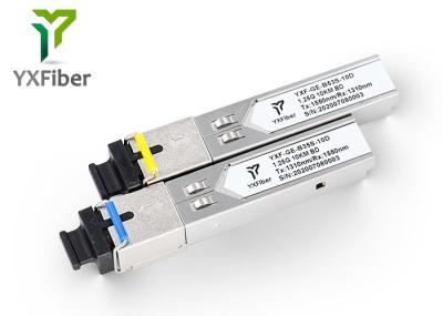 Transceptor ótico da fibra do módulo de SMF SFP 1.25G 10KM BIDI 1.25G SFP