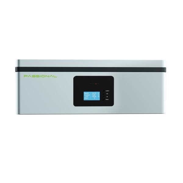 Single Lifepo4 Stackable Energy Storage System Rechargeable 48v 100ah