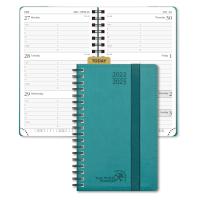 Turquoise faite sur commande Mini Planning hebdomadaire 2023 2023 pages verticales de disposition