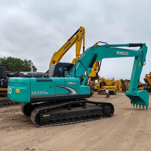 Used Kobelco SK260 Excavator Original Engine 100% Ready Used Excavator High Quality Low Price KOBELCO 260 For Sale