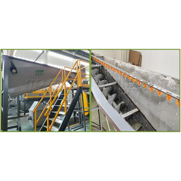 Ligne de lavage de bouteilles d'eau en PET, concasseur, déchiqueteur, machine de recyclage