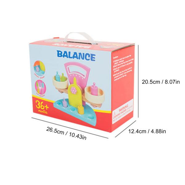 Безвкусная деревянная игрушка масштаба баланса для детей дошкольного возраста