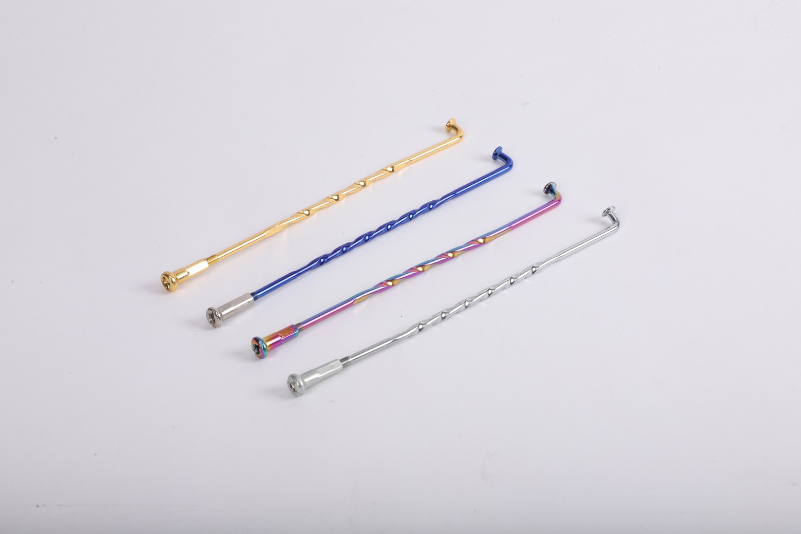 Various Sizes Motorcycle Twisted Spokes Perfect Fit Easy Installation