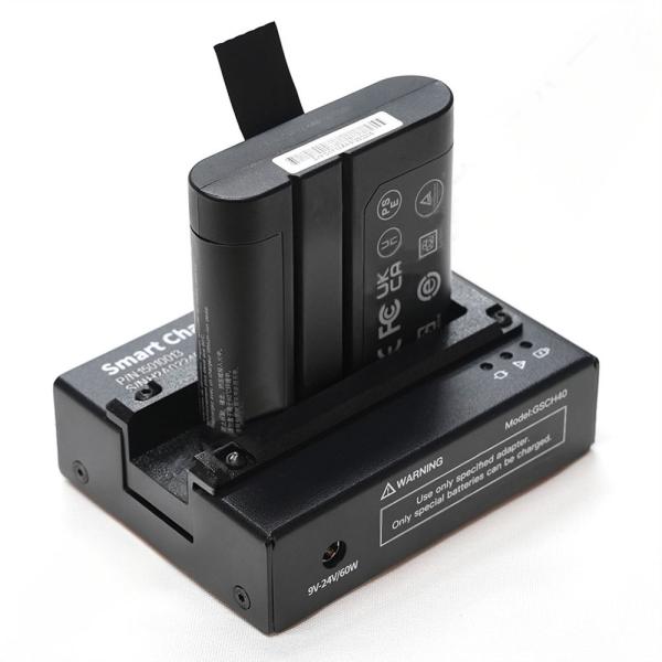 CH40 Intelligent Battery Charging Dock Compatible with Various Batteries