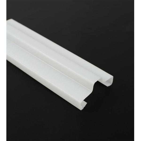 PC Pipe UV Protected Plastic Trim Strip Profiles Customized