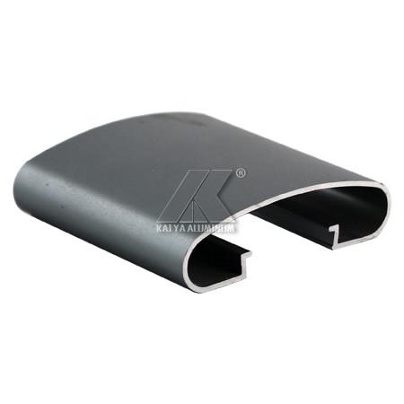 6063 Extruded Aluminum Handrail , Anodized Aluminium Profiles Factory Profile