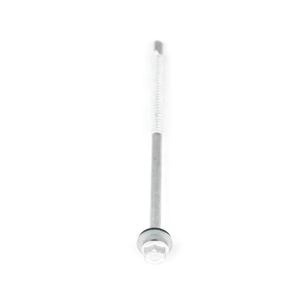 Seat Fix Fastening Hex Washer Head Self Drilling Screws With Black Washer Bimetal Hex Screws 6.3x130mm