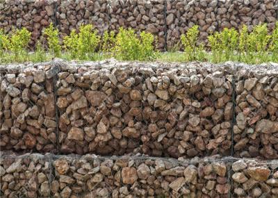 Caixa de alta elasticidade facilmente montada 60 * 80mm de Gabion da força da rede de arame de Gabion