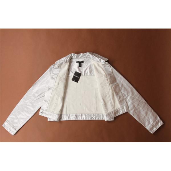 Stockpapa 100% cotton denim jackets For Women