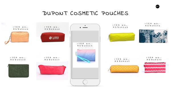 dupont tyvek cosmetic bag, makeup bag, purse