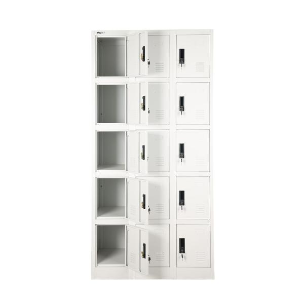 Knock Down 15 Door 0.7 Thickness Metal Staff Lockers