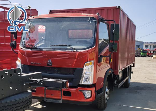HOWO new  Light Cargo Truck 4x2 Electric Truck Light Duty Cargo