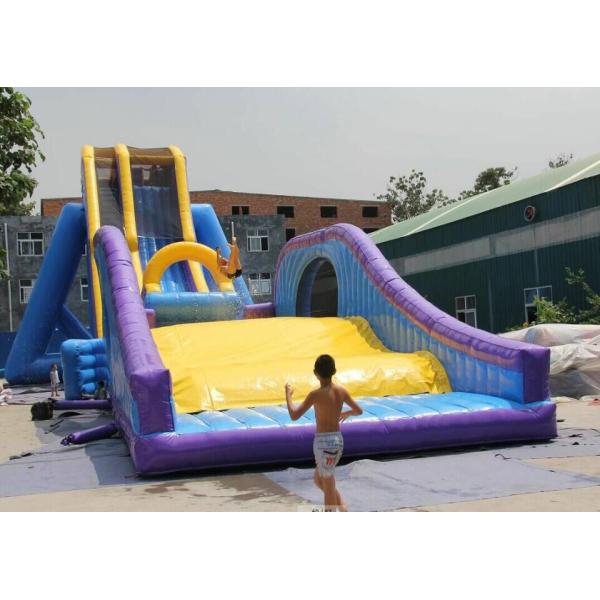 Large Inflatable Drop Kick Slide for Adults PVC Material Personalized Selection