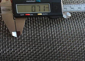 Alloy Stainless Steel Woven Wire Mesh , Woven Stainless Steel Cloth