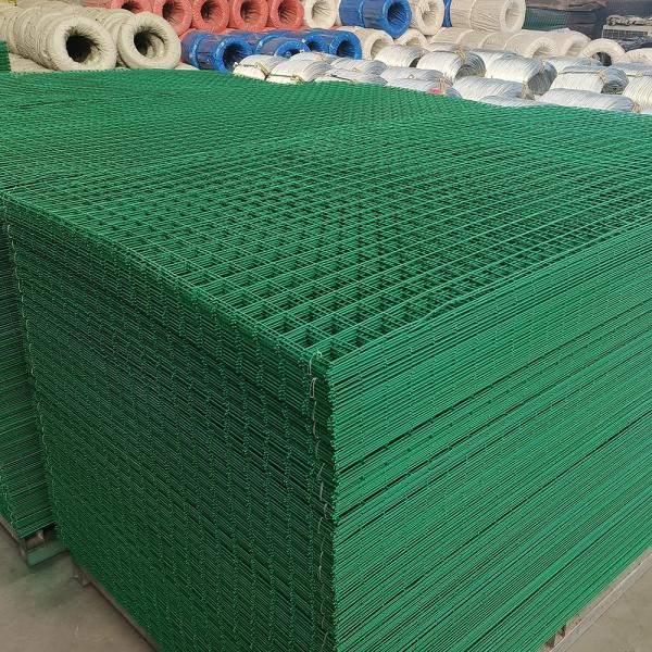 PVC Coating 2x2 Welded Wire Fence Panels For Building Agriculture