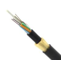 Cabo de ADSS todo o - a antena dobro dielétrica do revestimento instala o cabo ótico da fibra do período 48 de 150m