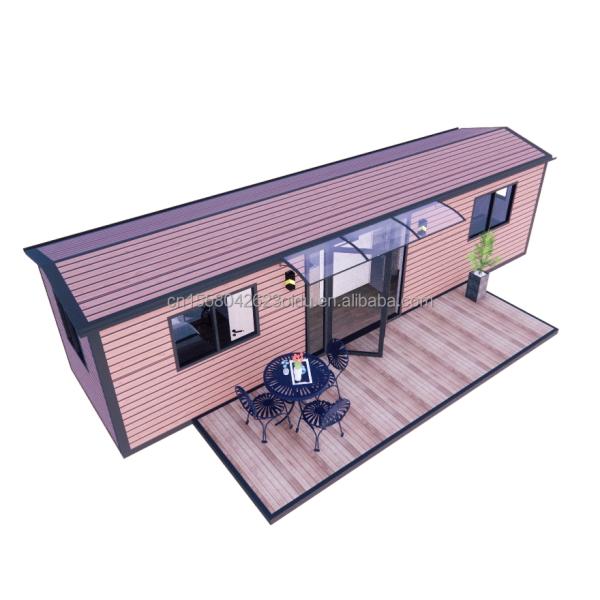 Diseño Modular Modular Casa de Contenedores de Acero Prefabricado Flat Pack para Aluminio Alloy Exterior Ventanas incluidas en el diseño