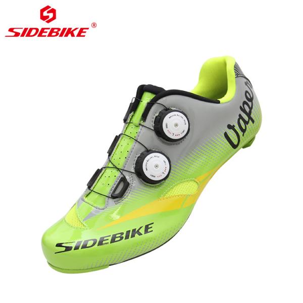 Men Carbon Fiber Cycling Shoes , Specialized Carbon Road Shoes Good Shock Absorption