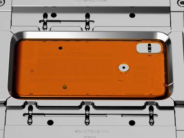 OEM / ODM: Custom Consumer Electronics Moulds / Прозрачная крышка аккумулятора (1*1) No.22683-B