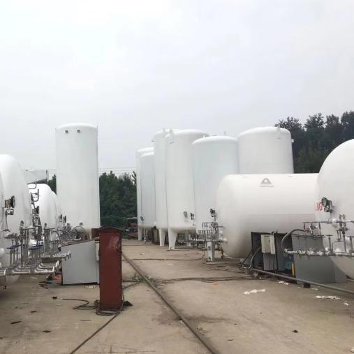 Réservoir de stockage de liquide cryogénique de 30 m³ 8 bars pour LN₂