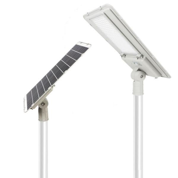 Luz solar de rua 300w com 3000K-6000K CCT, 140LM/W, IP66 impermeável, 50000 horas de vida útil