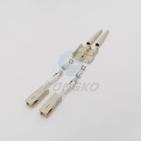 Milímetro do Sc frente e verso Upc do conector da fibra do OEM 3mm LC para o cabo de fibra ótica