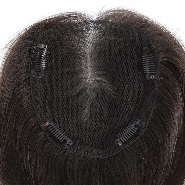 Design Real Human Hair Toupee for Women 100% Virgin Hair Lace Base