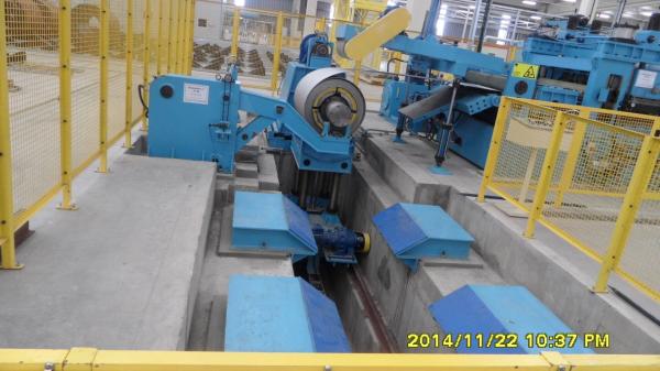 2-8mm×1400 Coil Cut To Length Line , Stainless Steel Slitting Machine
