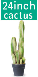 Artificial Cactus Fake Big Cactus 36 Inch Faux Cacti Plants For Home Garden Office Store Decoration