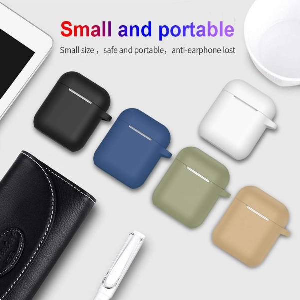 Безвредный защитный случай силикона электроники для практически Airpods противоударное