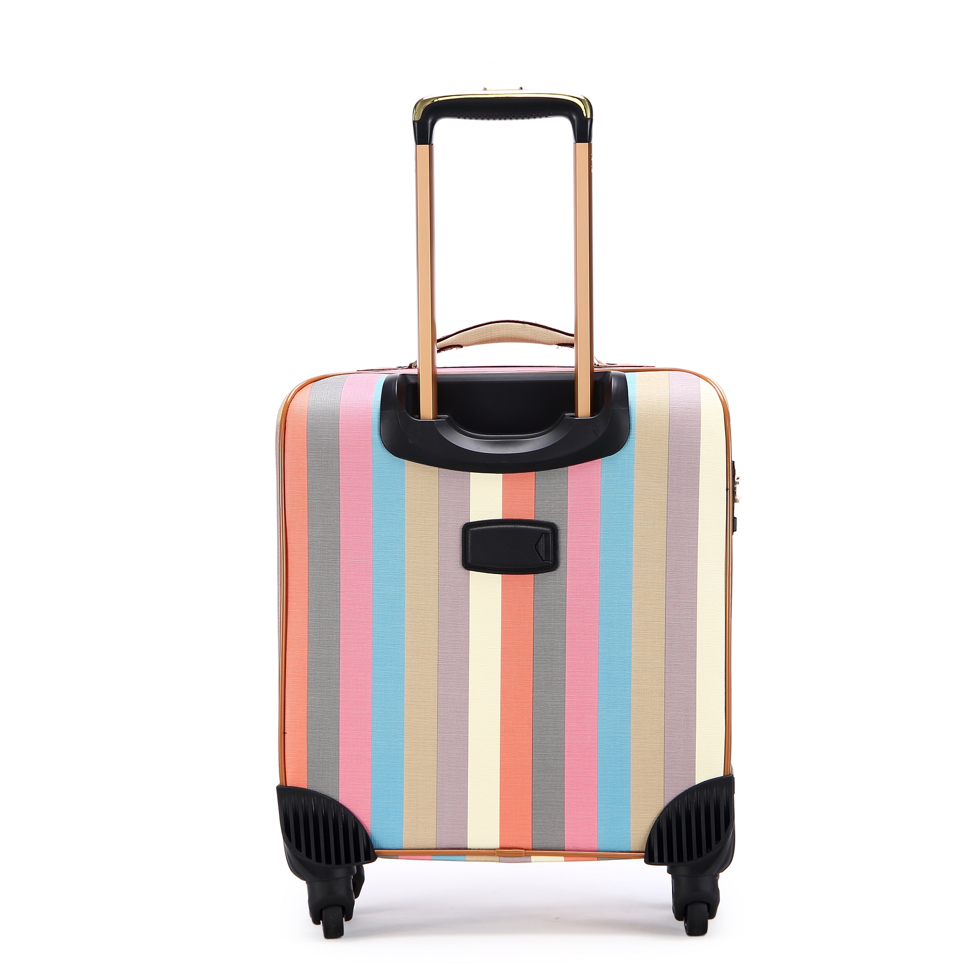 2 Piece Business Travel Luggage Set Leather Carry-On Suitcases with Spinner Caster Boarding Case for Meetings