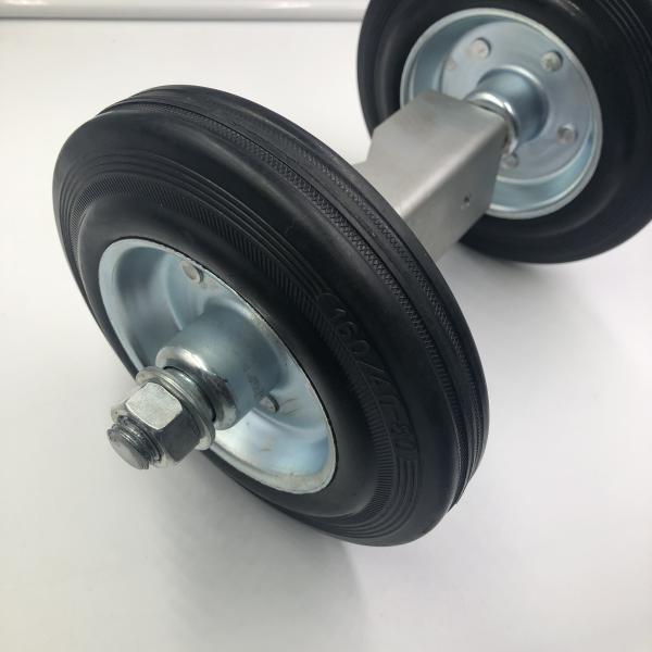 Двойная цепная связь Крупный забор ворота Колесо Металлическая труба Свинговая ворота кастрюля 6