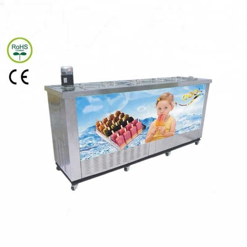 Commercial Popsicle Ice Cream Vending Carts Making Machine Portability Cart Popsicle Machine
