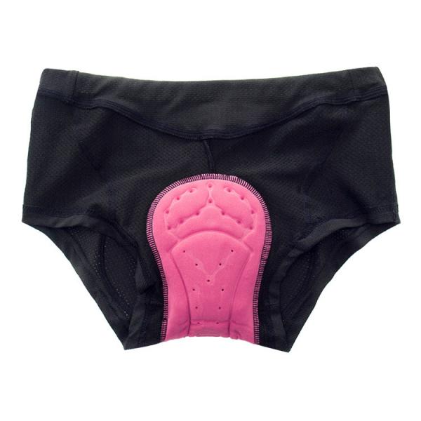 Women's Outdoor Bicycle Biker Underwear Slim Elastic Breathable Shockproof 3D Silicone Cushion Underwear