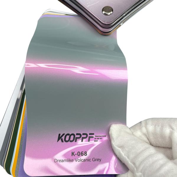 Dreamlike Volcanic Grey TPU Color Paint Protection Film Car PPF Foil 7.5mil K-068